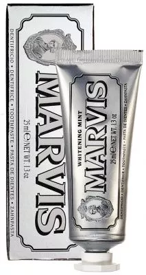 Marvis Whitening Mint Зубная паста мята отбеливающая 25 мл